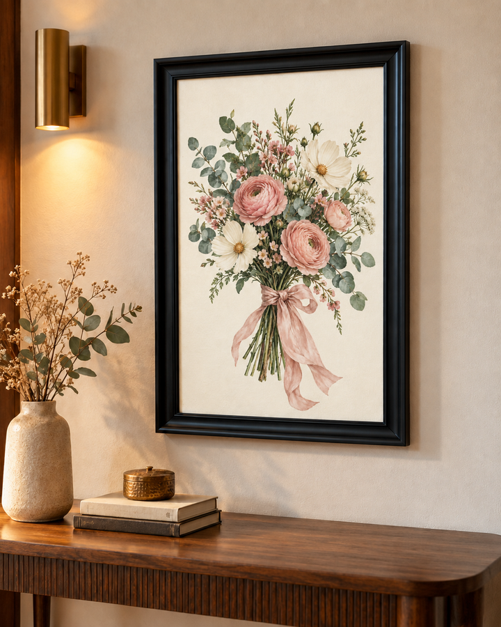 Wild Garden Bouquet Wall Art